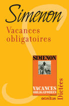 Couverture du livre « Vacances obligatoires » de Georges Simenon aux éditions Omnibus