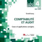 Couverture du livre « DSCG 4, comptabilité et audit : cours et applications corrigées (édition 2021/2022) » de Christelle Baratay aux éditions Gualino