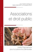 Couverture du livre « Associations et droit public » de Christophe Roux et Cedric Meurant aux éditions Ifjd