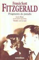 Couverture du livre « Fragments de paradis » de Fitzgerald F S. aux éditions Omnibus