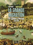 Couverture du livre « Le mirage americain ; la grande migration des Espagnols » de Alain Hugon aux éditions Vendemiaire
