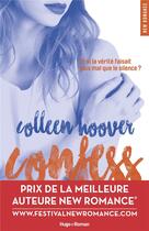 Couverture du livre « Confess » de Colleen Hoover aux éditions Hugo Roman