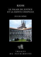 Couverture du livre « Riom, le palais de justice n 192 » de  aux éditions Lieux Dits