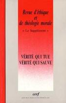 Couverture du livre « Revue d'ethique et de theologie morale 219 » de Collectif Retm aux éditions Cerf