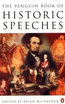 Couverture du livre « Penguin Book Of Historic Speeches, The » de Brian (Ed Macarthur aux éditions Adult Pbs