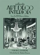 Couverture du livre « Art deco interiors from the 1925 paris exhibition » de Dufrene Maurice aux éditions Acc Art Books