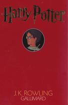Couverture du livre « Harry Potter ; coffret t.1 à t.4 » de J. K. Rowling aux éditions Gallimard-jeunesse