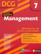 Couverture du livre « Management ; épreuve 7 ; dcg ; élève (édition 2007) » de Charreire-Petit aux éditions Nathan