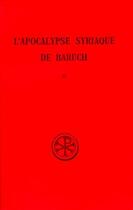 Couverture du livre « Apocalypse de Baruch - tome 2 » de Baruch aux éditions Cerf