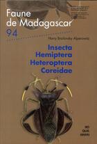 Couverture du livre « Insecta hemiptera heteroptera coreidae » de Harry Brailovsky Alperowitz aux éditions Ird