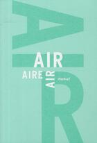 Couverture du livre « Air ; the air ; el aire » de  aux éditions Textuel