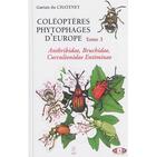 Couverture du livre « Coléoptères phytophages d'Europe t.3 » de Gaetan Du Chatenet aux éditions Nap
