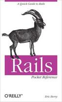 Couverture du livre « Rails Pocket Reference » de Eric Berry aux éditions O Reilly