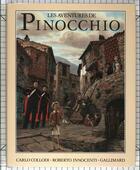 Couverture du livre « Les aventures de Pinocchio ; histoire d'un pantin » de Carlo Collodi et Innocenti aux éditions Gallimard-jeunesse