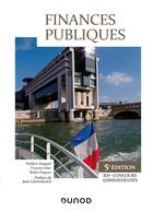 Couverture du livre « Finances publiques : IEP - concours administratif (5e édition) » de Frederic Brigaud et Vincent Uher et Robin Degron aux éditions Dunod