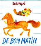 Couverture du livre « De bon matin » de Jean-Jacques Sempe aux éditions Denoel