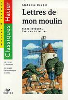 Couverture du livre « Lettres de mon moulin » de Alphonse Daudet aux éditions Hatier