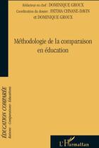 Couverture du livre « Méthodologie de la comparaison en éducation » de  aux éditions L'harmattan