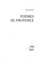 Couverture du livre « Poèmes de Provence » de Jean Aicard aux éditions Gehess