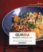 Couverture du livre « Quinoa, boulgour, légumes & Cie » de Jody Vassalo aux éditions Marabout