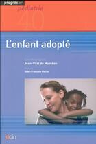 Couverture du livre « L'enfant adopté » de Jean-Vital De Monleon aux éditions Doin