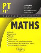Couverture du livre « Maths ; PT, PT* » de Olivier Leuck aux éditions Ellipses