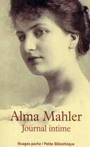 Couverture du livre « Journal intime » de Alma Mahler aux éditions Rivages