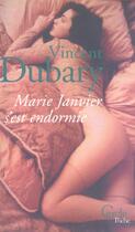 Couverture du livre « Marie Janvier s'est endormie » de Dubary-V aux éditions Le Cercle