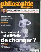 Couverture du livre « Philosophie magazine n 115 pourquoi est il si difficile de changer decem. 2017 janv. 2018 » de  aux éditions Philo Revue