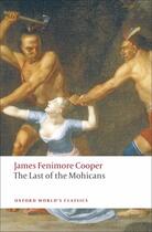 Couverture du livre « The last of the Mohicans » de James Fenimore Cooper aux éditions Oxford Up Elt