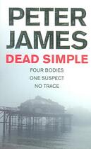 Couverture du livre « Dead simple » de Peter James aux éditions 