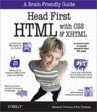 Couverture du livre « Head First HTML with CSS & XHTML » de Elisabeth Robson aux éditions O Reilly