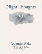 Couverture du livre « Night thoughts (the qb papers) » de Quentin Blake aux éditions Thames & Hudson