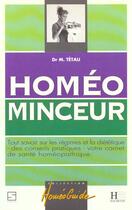 Couverture du livre « Homeo Minceur » de Max Tetau aux éditions Hachette Pratique