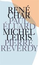 Couverture du livre « Des poètes et des peintres » de Paul Eluard et Michel Leiris et René Char et Pierre Reverdy aux éditions Gallimard