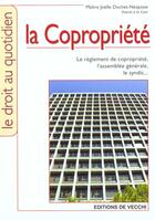 Couverture du livre « Copropriete (la) » de Duchet Nespoux aux éditions De Vecchi