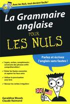 Couverture du livre « La grammaire anglaise » de Geraldine Woods aux éditions First