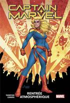 Couverture du livre « Captain Marvel t.1 : rentrée atmosphérique » de Kelly Thompson et Carmen Camero aux éditions Panini
