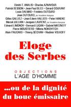 Couverture du livre « Eloge des serbes » de  aux éditions L'age D'homme