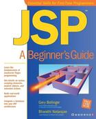 Couverture du livre « Jsp - a beginner's guide » de Bollinger Gary aux éditions Mcgraw-hill Education