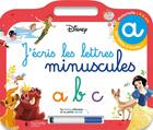 Couverture du livre « Disney - les grands classiques- ardoise j'ecris les lettres minuscules (4-6 ans) » de Hachette Education aux éditions Hachette Education