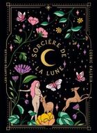 Couverture du livre « Moon witch : l'oracle sorcière de la lune » de Cosmic Valeria aux éditions Le Lotus Et L'elephant