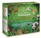 Couverture du livre « Montessori : les animaux du monde et leurs milieux » de Roberta Rocchi aux éditions Nathan