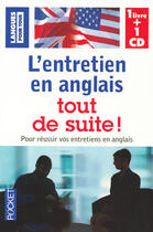 Couverture du livre « Coffret l'entretien en anglais tout de suite » de Marcheteau/Gaskell aux éditions Langues Pour Tous