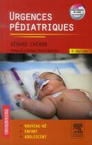 Couverture du livre « Urgences pédiatriques (4e édition) » de Gerard Cheron aux éditions Elsevier-masson