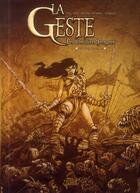 Couverture du livre « La geste des chevaliers dragons : Intégrale vol.2 : Tomes 5 à 8 » de Ange et Fabrice Meddour et Thierry Demarez et Laurent Sieurac et Christian Paty aux éditions Soleil