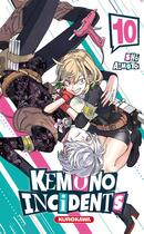 Couverture du livre « Kemono incidents Tome 10 » de Sho Aimoto aux éditions Kurokawa