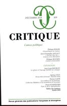 Couverture du livre « Critique 859 » de  aux éditions Minuit