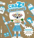 Couverture du livre « Crazy créatures » de Arnaud Roi aux éditions Milan