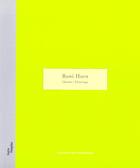 Couverture du livre « Roni horn » de Jonas Storsve aux éditions Centre Pompidou